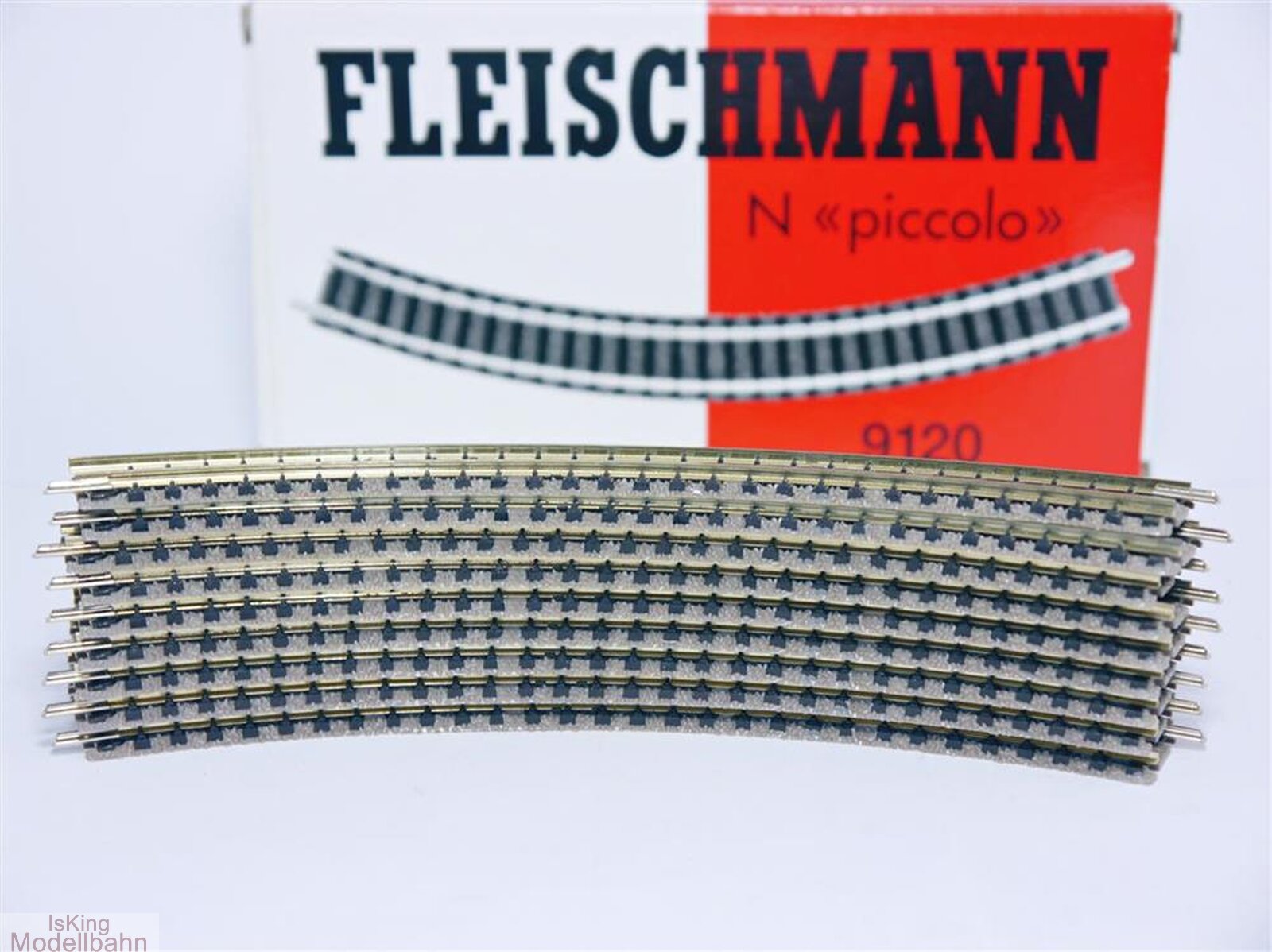 Fleischmann 9120 N 9 Gebogene Profi Gleise R1 45