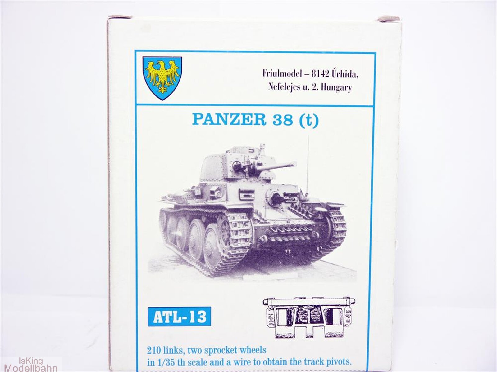 Friulmodel ATL 13 Einzelglieder Kette für Panzer 38 t 1 35