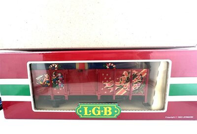 LGB 4021 CT Weihnachtswagen Spur G