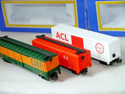 Life Like N US Güterwagen (ACL, EJ&E, 50 Box Car)