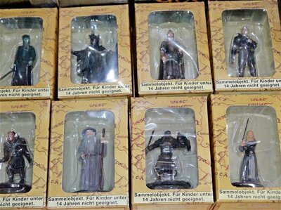 Herr der Ringe Sammelfiguren 10 Stck Nr. 21 - 30