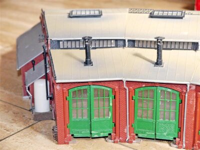 Vollmer 5754 Ringlokschuppen 6-ständig