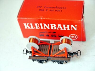 Kleinbahn 312 H0 Trommelwagen X501.0006 der ÖBB