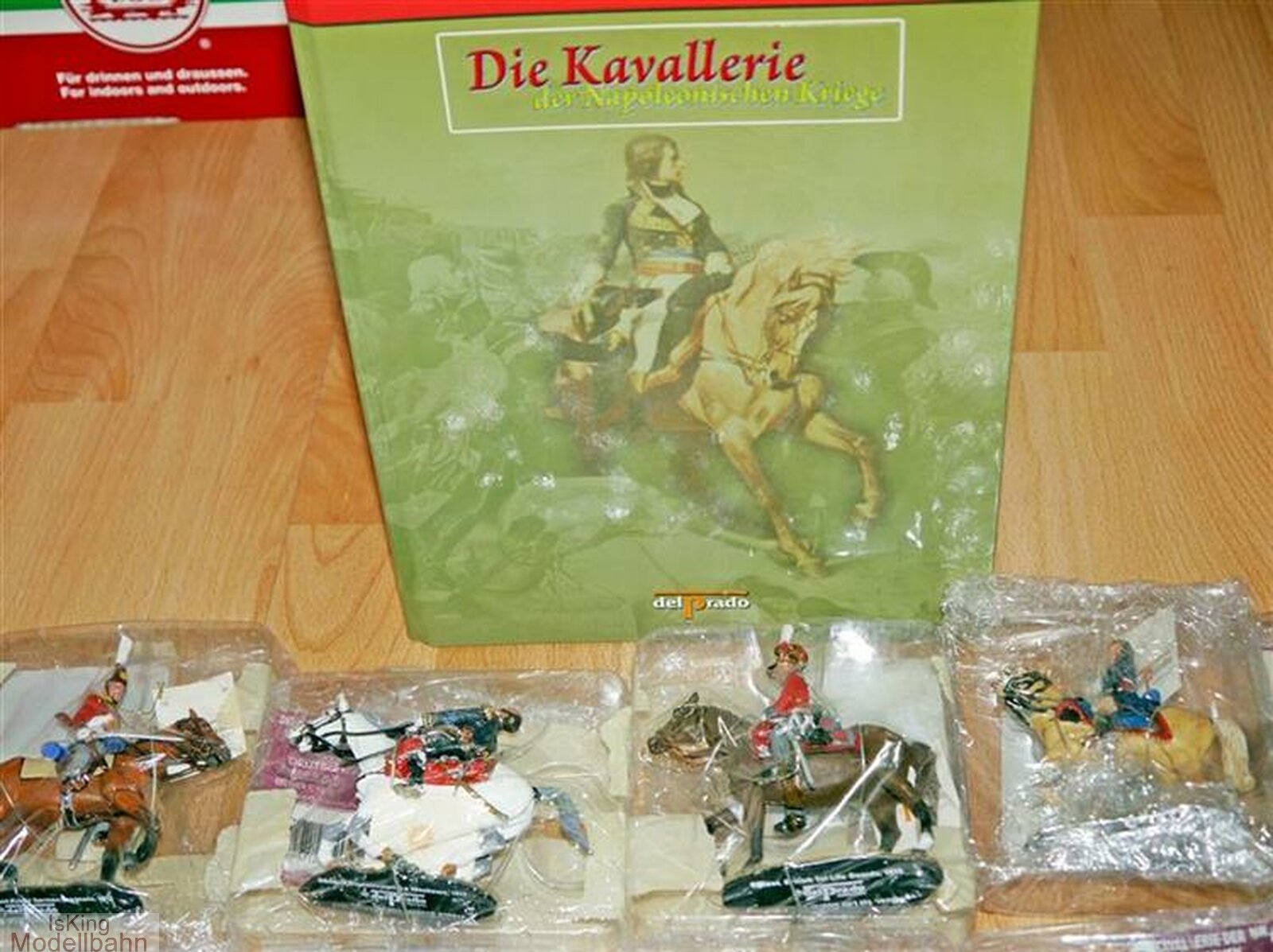 Die Kavallerie der Napoleonischen Kriege Figuren auf Pferd Nr 62 Del Prado NEU 