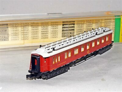 Minitrix 3181 N CIWL Speisewagen Orient-Express (Licht)
