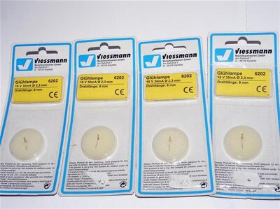 Viessmann 6202 Glühlampen (4 Stück)