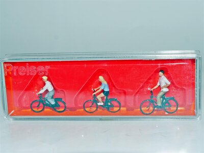 Preiser 10336 Radfahrer 1:87