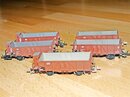 Zeuke TT Güterwagen-Set der DR