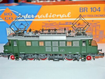 Roco 04144 S H0 E-Lok BR 104 Ep.III der DB