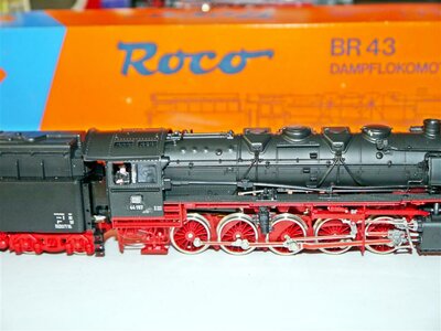 Roco 04126 A H0 Dampflok BR 44 der DB mit Faulhaber Motor