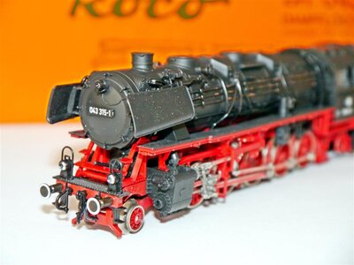 Roco 14126 A H0 AC Dampflok BR 043 der DB