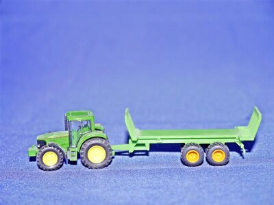 Wiking N Traktor mit Anhänger 1:160