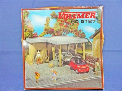 Vollmer 5127 H0 Carport, 1-ständig
