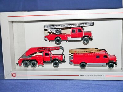 Wiking 2600 Feuerwehr-Set Veteranen 1:87