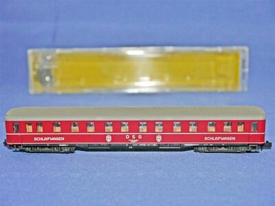 Roco 24239 N Schlafwagen WLAü der DSG
