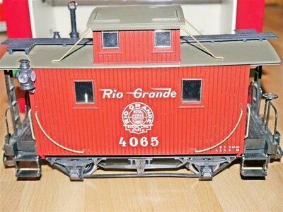 LGB 4065 Güterwagen RIO GRANDE mit Schlusslicht