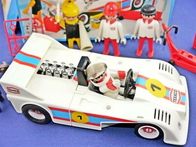 Playmobil 3520 Formel 1 Rennwagen mit Zubehör
