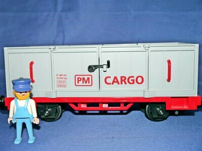 Playmobil Cargo Waggon Hochbordwagen