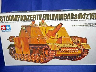 Tamiya Sturmpanzer Brummbär Sdkfz166 1:35