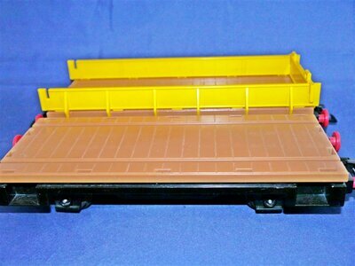 Playmobil 4106 2x Flachwagen / Niederbordwagen