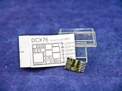 Tran DCX76 Digital Decoder NEM 651