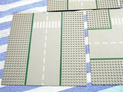 Lego Straßenplatten 5 Stück 250 x 250 mm