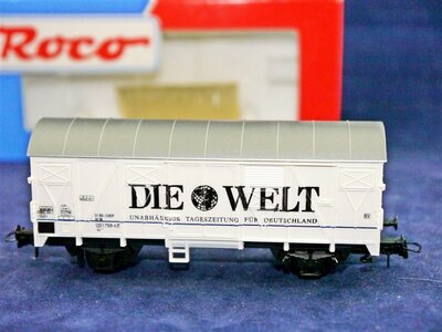 Roco H0 Güterwagen / Werbewagen die Welt der DB