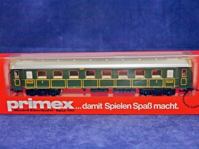 Märklin / Primex 4199 H0 Oldtimer-Schnellzugwagen 3.Kl. der KBSB
