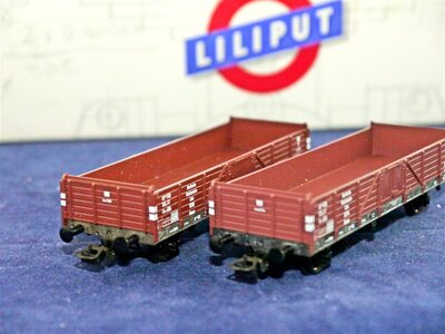 Liliput 21602 H0 Güterwagen Linz 0mmr DRG