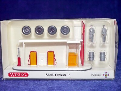 Wiking 84/01 Shell-Tankstelle 1:87