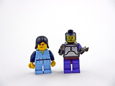 Lego Star Wars 7153 Jango Fetts Slave I mit Figuren
