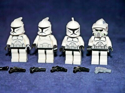 Lego Star Wars Stormtrooper mit Guns 7 Stück