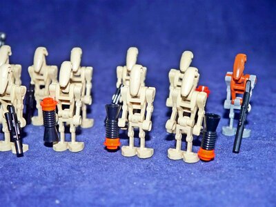 Lego Star Wars Kampfdroiden mit Waffen 25 Stück