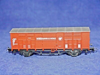 Roco H0 Spitzdachwagen Ghs Wiedmann & Winz Ep.IV der DB