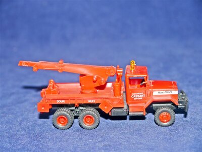 Roco GMC Kranwagen Feuerwehr Cassart 1:87