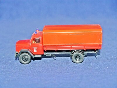 Brekina Magirus Pritsche Stdtische Berufsfeuerwehr Mnchen 1:87