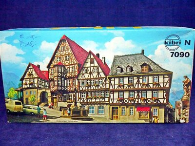 Kibri 7090 N Marktplatz Miltenberg Fachwerkhuser