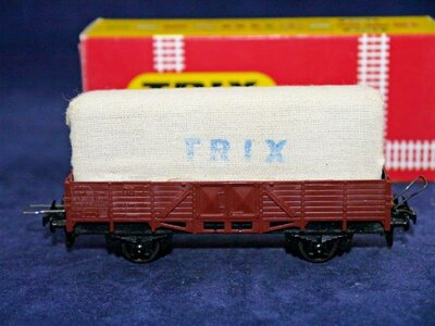 Trix Express 3452 H0 Planwagen Omm der DB