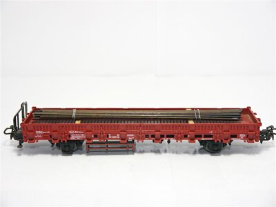 Mrklin 4694 H0 Flachwagen Kbs 443 mit Stahltrger der DB