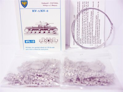 Friulmodel ATL-10 Track and wheels / Kette fr KV-1 / KV-2 1:35