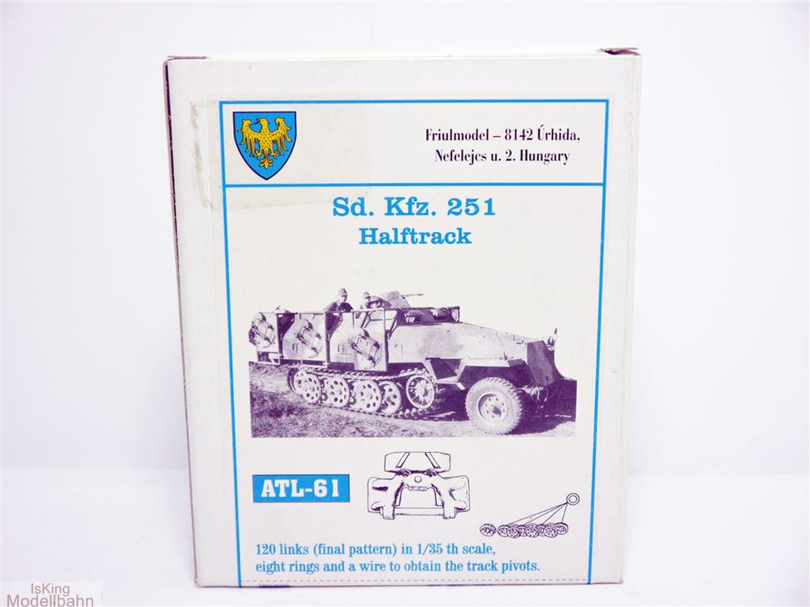 Friulmodel Atl 61 Einzelglieder Kette Für Sd Kfz 251 Halftrack 1 35