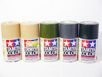 Tamiya Acryl Sprhfarben 5 Spraydosen