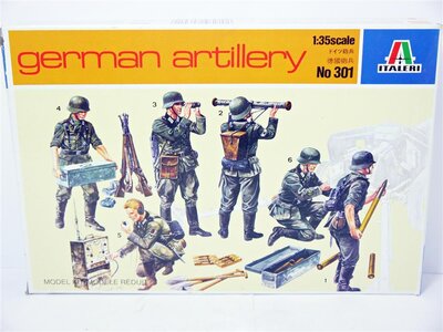 Dragon 301 Soldaten German Artillery WW II 1:35