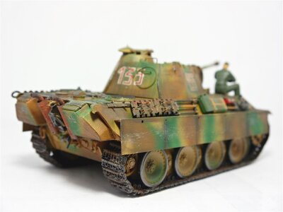 Tamiya 35170 Panzer Panther Ausf.G Sd.Kfz.171 mit Metallketten 1:35