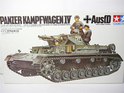 Tamiya 35096 Panzer Kampfwagen IV Weltkrieg II 1:35