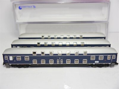 Hobbytrain H22010 N Wagenset Doppelstockwagen 3-teilig Ep.IIIa der DB