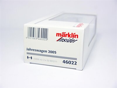 Mrklin 46022 H0 Jahreswagen 2005 Alfred Moeck der DB