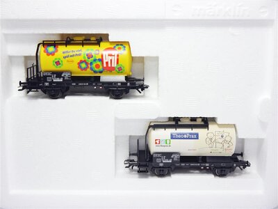 Mrklin 46427 H0 Kesselwagen-Set Henkel Ep.V der DB