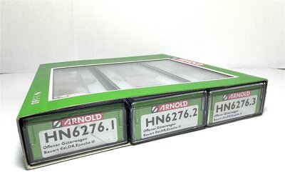 Arnold HN6276 N Gterwagen Eal 3-teilig Ep.III der DR