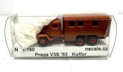 Nscale Praga V3S 53 Koffer LKW Spur N